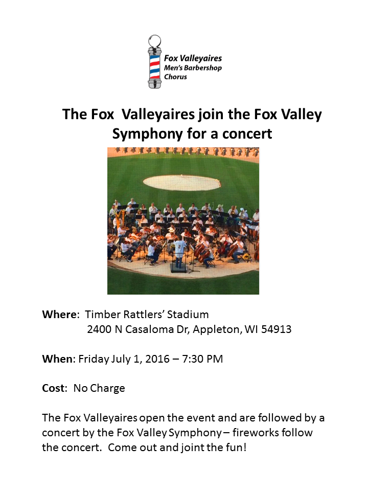 Performance with the Fox Valley Symphony