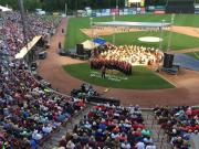 Singing at Brats, Beer, and Beethhoven with the Fox Valley Symphony, 2017